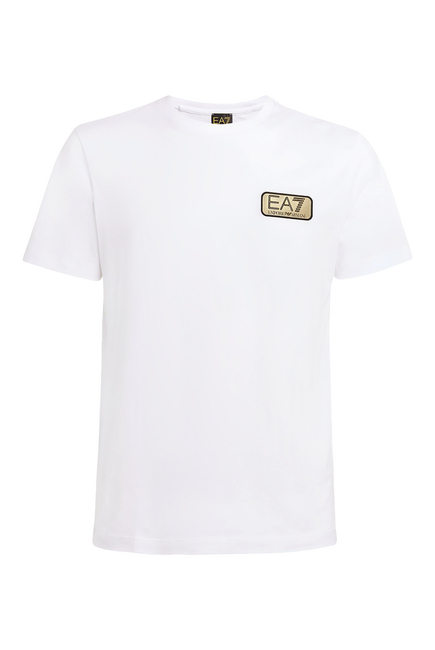 EA7 Gold Logo T-shirt